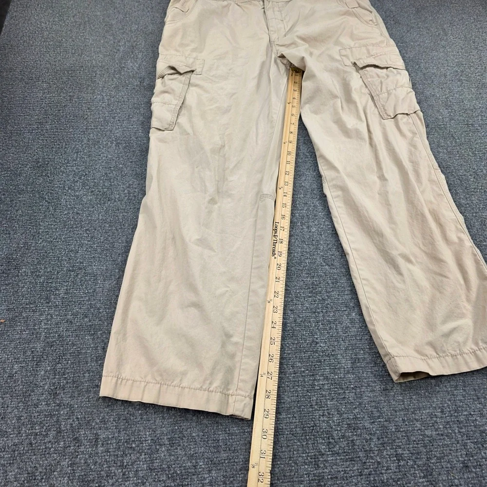 Cabelas Mens Khaki Cargo Pants Relaxed Fit Utility Outdoor‎ Size 36x30